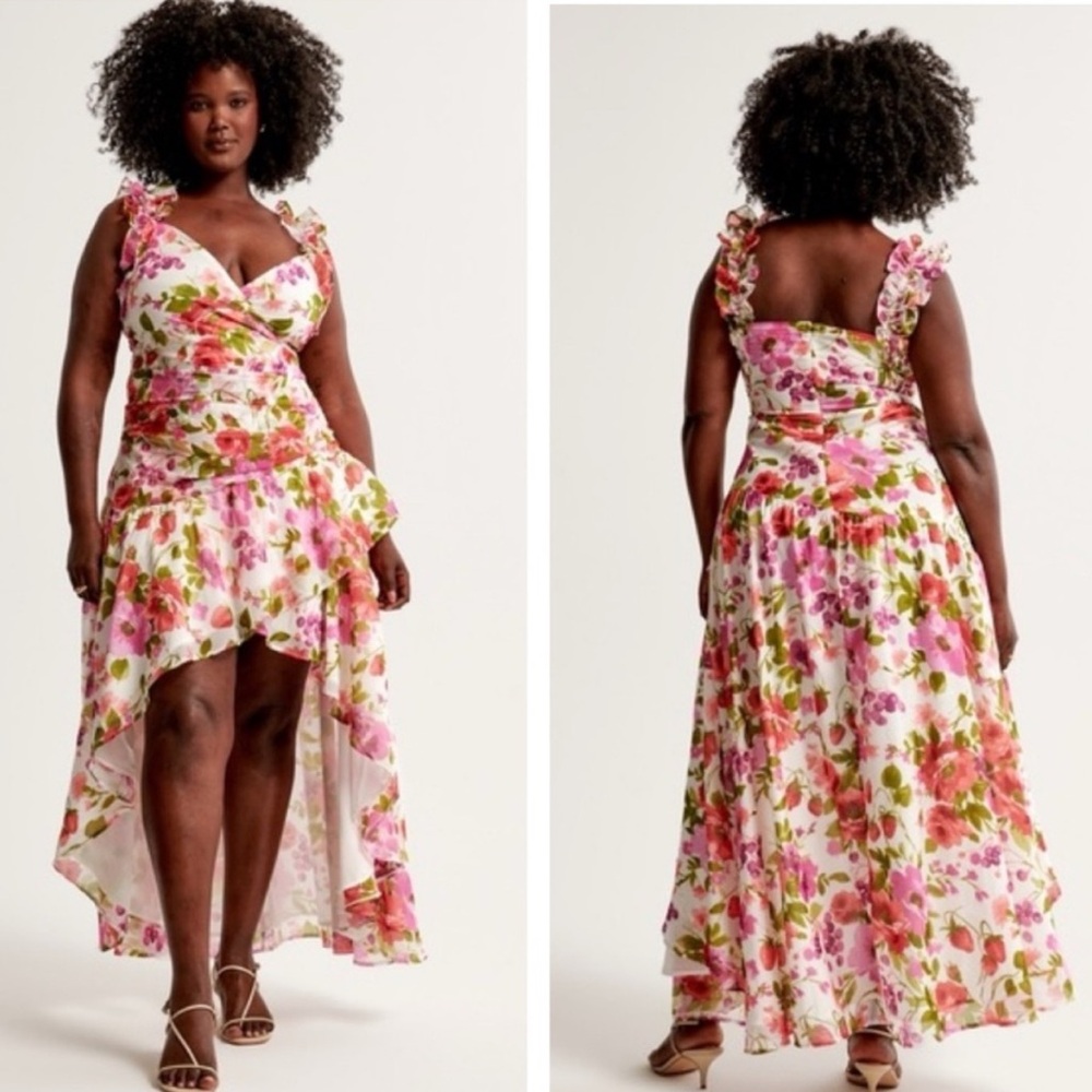 Abercrombie High Low Maxi Dress